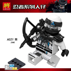 LEGO Ninjago Figures Blocks Garmaoon Nya Jay Zane Kai Cole Harumi Samurai X Action Figures Ninjago