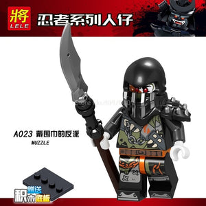 LEGO Ninjago Figures Blocks Garmaoon Nya Jay Zane Kai Cole Harumi Samurai X Action Figures Ninjago