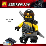 LEGO Ninjago Figures Blocks Garmaoon Nya Jay Zane Kai Cole Harumi Samurai X Action Figures Ninjago