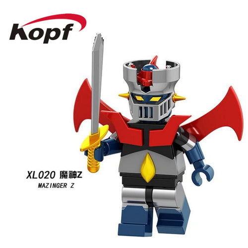 LEG Building Blocks Robot God Mazinger Z As The Ancestor Infinity Mazinger Iron Man 28 Fx Bricks Figures For