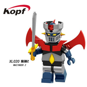 LEG Building Blocks Robot God Mazinger Z As The Ancestor Infinity Mazinger Iron Man 28 Fx Bricks Figures For