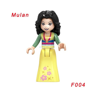 LEGO Fairy Tale Princess Girl Maleficent Building Doll Figures Bricks Blocks Model Friends Children Toys