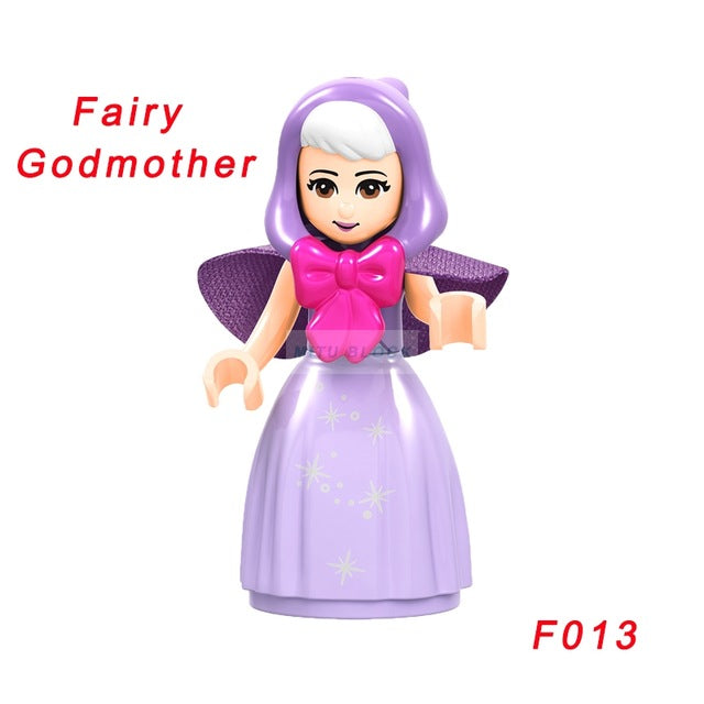 LEGO Fairy Tale Princess Girl Maleficent Building Doll Figures Bricks Blocks Model Friends Children Toys