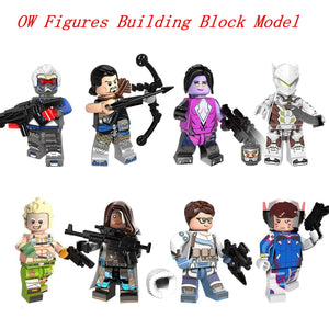 LEGO Figures Game Overwatching Figure Building Block Model infinity war OW Blocks Funny Toys Gifts