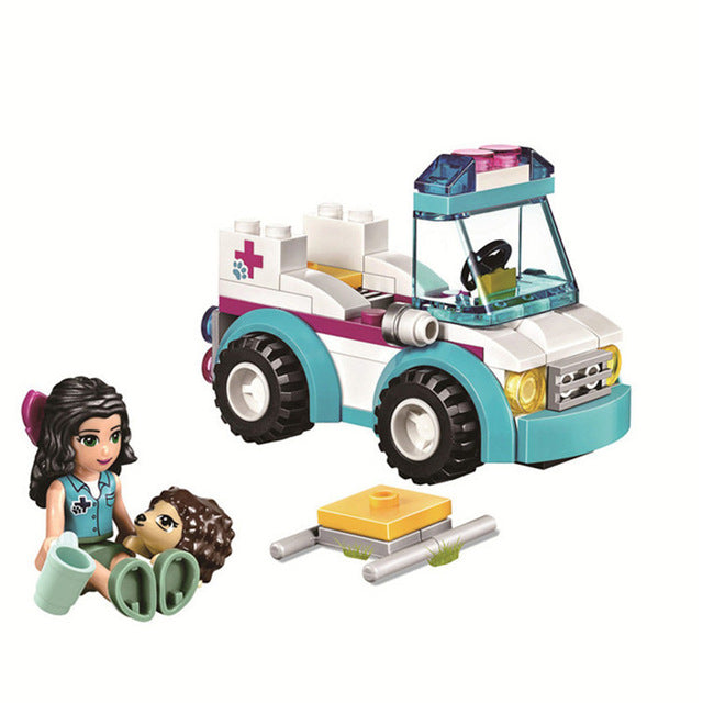 LEGO Friends Series Houses Animals Emma/Mia Cat Play Pet House  Girls Princess Toys