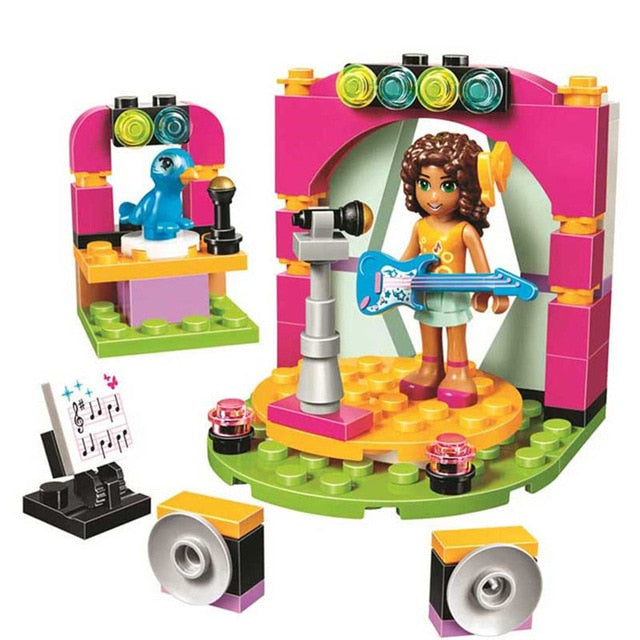 LEGO Friends Series Houses Animals Emma/Mia Cat Play Pet House  Girls Princess Toys