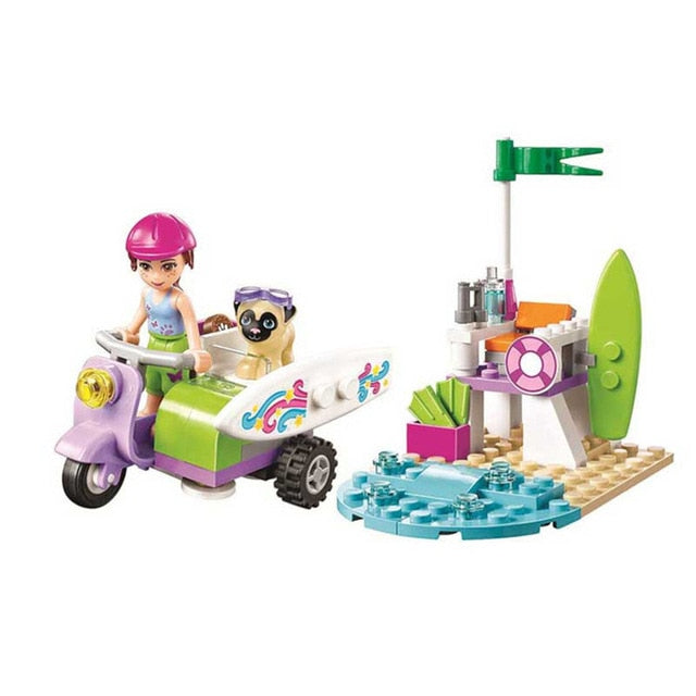 LEGO Friends Series Houses Animals Emma/Mia Cat Play Pet House  Girls Princess Toys