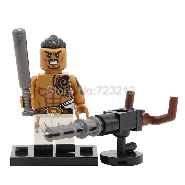 LEGO Zombie Army Figure Set Biochemical Alice Walking Dead SWAT Military Building Blocks Model Kits Bricks Toys