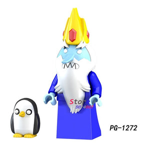 LEGO Cartoon movie Adventure time Finn Banana guard Jack Flame princess Duke Party Figure