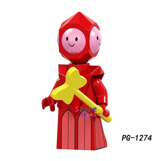 LEGO Cartoon movie Adventure time Finn Banana guard Jack Flame princess Duke Party Figure