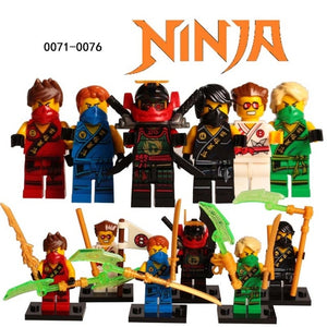 LEGO Ninja Kai Jay Zane Cole Lloyd Carmadon With Tornado Motorcycle Ninjagoes Marvel Super Heroes figures Building Block Toys