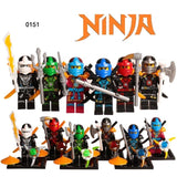 LEGO Ninja Kai Jay Zane Cole Lloyd Carmadon With Tornado Motorcycle Ninjagoes Marvel Super Heroes figures Building Block Toys