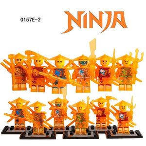 LEGO Ninja Kai Jay Zane Cole Lloyd Carmadon With Tornado Motorcycle Ninjagoes Marvel Super Heroes figures Building Block Toys