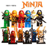 LEGO Ninja Kai Jay Zane Cole Lloyd Carmadon With Tornado Motorcycle Ninjagoes Marvel Super Heroes figures Building Block Toys