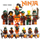 LEGO Ninja Kai Jay Zane Cole Lloyd Carmadon With Tornado Motorcycle Ninjagoes Marvel Super Heroes figures Building Block Toys