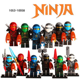 LEGO Ninja Kai Jay Zane Cole Lloyd Carmadon With Tornado Motorcycle Ninjagoes Marvel Super Heroes figures Building Block Toys