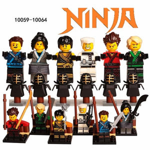 LEGO Ninja Kai Jay Zane Cole Lloyd Carmadon With Tornado Motorcycle Ninjagoes Marvel Super Heroes figures Building Block Toys