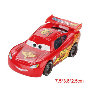 Disney Pixar Cars 2 3 Lightning McQueen Mater Jackson Storm Ramirez 1:55 Diecast Vehicle Metal Alloy Boy Kid Toys Christmas Gift