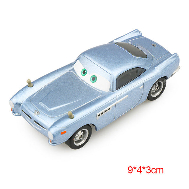 Disney Pixar Cars 2 3 Lightning McQueen Mater Jackson Storm Ramirez 1:55 Diecast Vehicle Metal Alloy Boy Kid Toys Christmas Gift