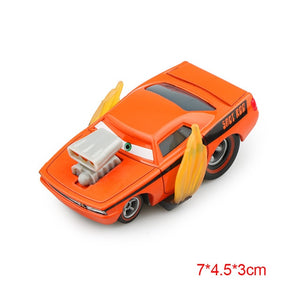 Disney Pixar Cars 2 3 Lightning McQueen Mater Jackson Storm Ramirez 1:55 Diecast Vehicle Metal Alloy Boy Kid Toys Christmas Gift