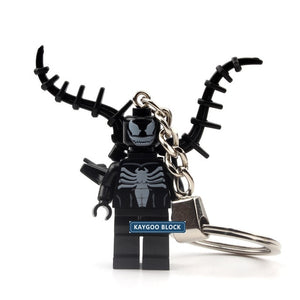 LEGO Super Hero Iron Man Figure Keychain Batman Deadpool Thor Captain America Black Panther