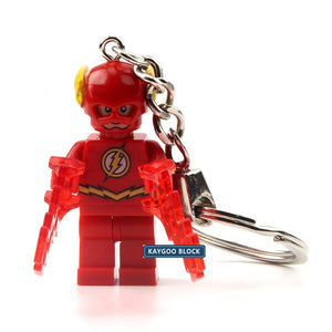 LEGO Super Hero Iron Man Figure Keychain Batman Deadpool Thor Captain America Black Panther