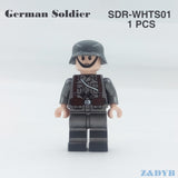 LEGO Soldiers Commandos Army Weapons Military Figures Guns WW2