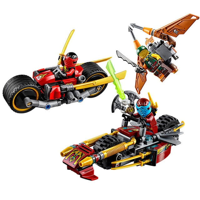 LEGO 592pcs Ninja Ninjago Flying Mecha Dragon Building Blocks Bricks Toys