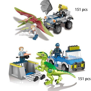 LEGO Jurassic World Sets 4 park 3 Dinosaurs Toys T-Rex Blocks Building