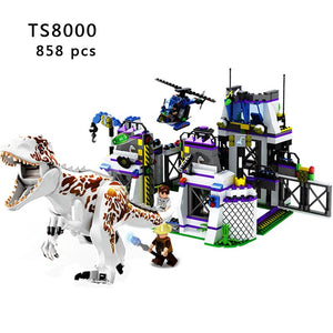 LEGO Jurassic World Sets 4 park 3 Dinosaurs Toys T-Rex Blocks Building