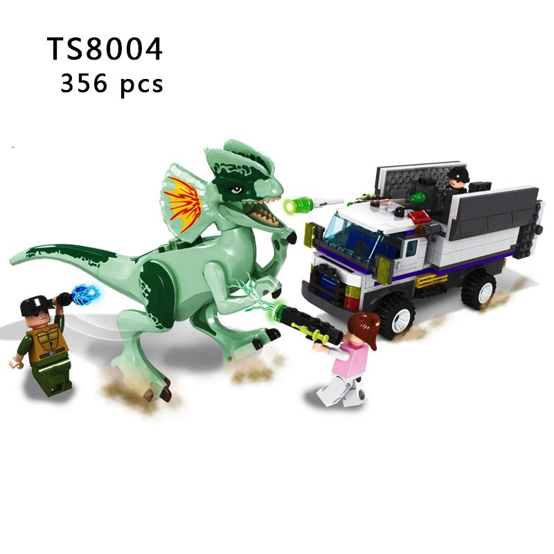 LEGO Jurassic World Sets 4 park 3 Dinosaurs Toys T-Rex Blocks Building