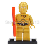 LEGO C3PO R2D2 Robot C-3PO R2-D2 BB8 Building Blocks Models Bricks Kits Toys for Children