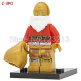 LEGO C3PO R2D2 Robot C-3PO R2-D2 BB8 Building Blocks Models Bricks Kits Toys for Children