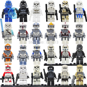 LEGO Shadow ARF Clone Fox Wolfpack Trooper Figure Shock Storm Sand Death Jek-14 Snowtrooper