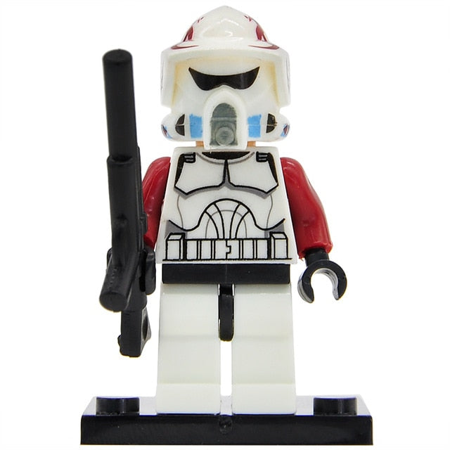 LEGO Shadow ARF Clone Fox Wolfpack Trooper Figure Shock Storm Sand Death Jek-14 Snowtrooper