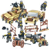 LEGO Military World War 2 SWAT Germany Car Plane Helicopter Tank Truck Building Blocks Figures Army Bricks Toy