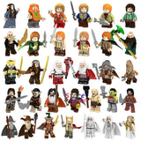 Single Model building blocks The Lord Of The Rings Samwise Gamgee Frodo Baggins Aragorn Gandalf Saruman Beorn figure bricks toys