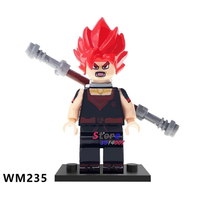 LEGO Building Blocks Dragon Ball Z Figures Violett Krillin Tien Shinhan Goku Chiaotzu Vegeta Collection toys for children