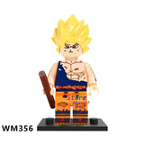 LEGO Building Blocks Dragon Ball Z Figures Violett Krillin Tien Shinhan Goku Chiaotzu Vegeta Collection toys for children