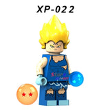 LEGO Building Blocks Dragon Ball Z Figures Violett Krillin Tien Shinhan Goku Chiaotzu Vegeta Collection toys for children