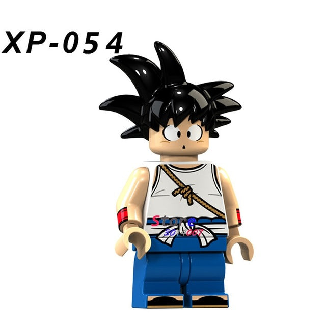 LEGO Building Blocks Dragon Ball Z Figures Violett Krillin Tien Shinhan Goku Chiaotzu Vegeta Collection toys for children