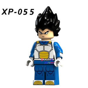 LEGO Building Blocks Dragon Ball Z Figures Violett Krillin Tien Shinhan Goku Chiaotzu Vegeta Collection toys for children