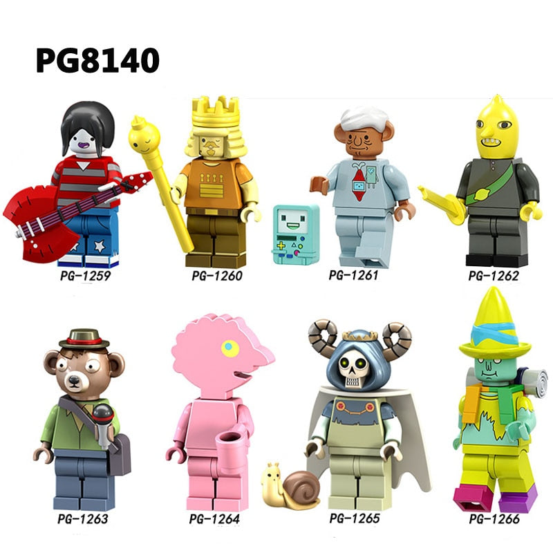 LEGO Adventure Time Finn and Jake Figure Marceline King of Ooo BMO Prismo The Lich Lemonhope