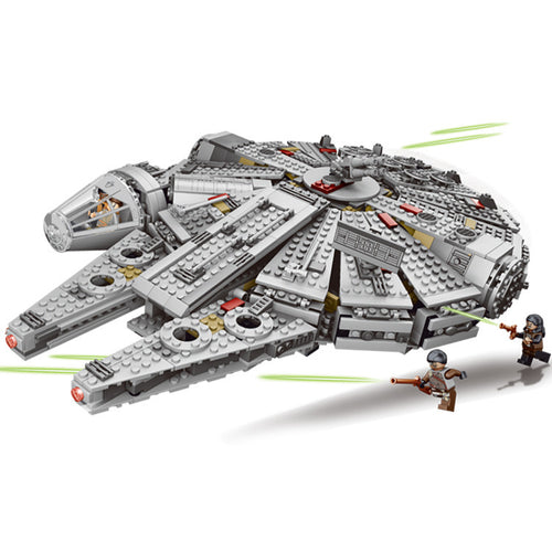 LEGO 1381Pcs Millennium Falcon Force Awakening Star Wars 7 Building Blocks Toys For Children Star Wars