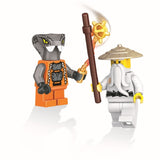 24pcs/lot Compatible Legoed NinjagoINGlys NINJA Heroes Kai Jay Cole Zane Nya Lloyd With Weapons Action Toy ninjago Figure Blocks