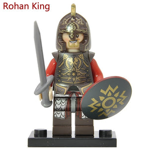 LEGO Figure Wraith Rider Rohan Bowman Mordor Orc Boromir Building Blocks Models Toys Set