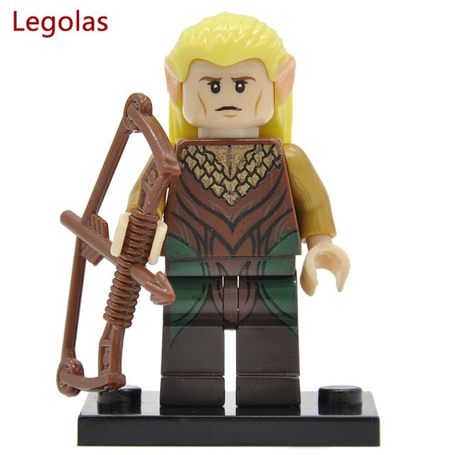 LEGO Figure Wraith Rider Rohan Bowman Mordor Orc Boromir Building Blocks Models Toys Set