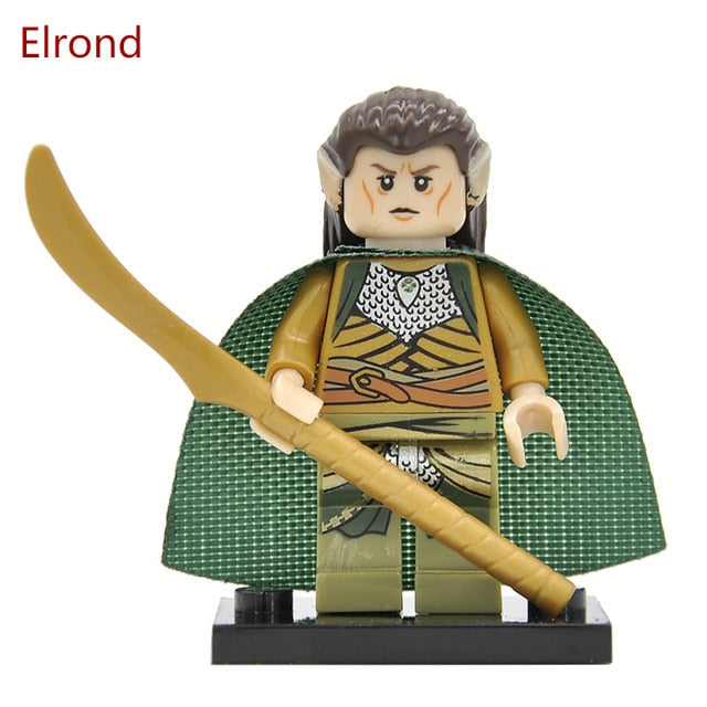 LEGO Figure Wraith Rider Rohan Bowman Mordor Orc Boromir Building Blocks Models Toys Set