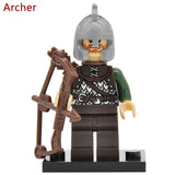 LEGO Figure Wraith Rider Rohan Bowman Mordor Orc Boromir Building Blocks Models Toys Set