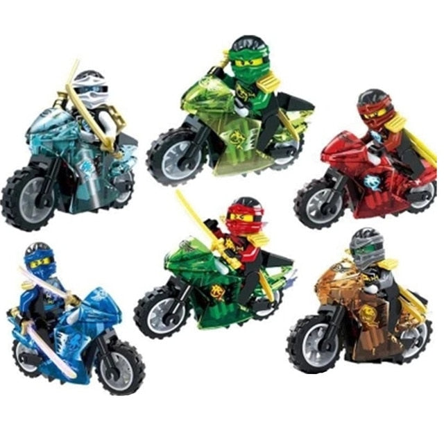 LEGO Ninja Motorcycle Building Blocks Bricks toys